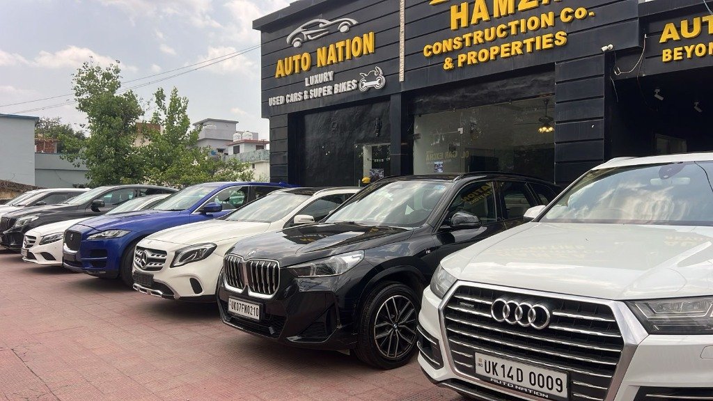 The Autonation luxury showroom